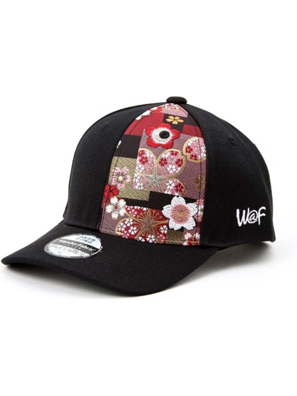 Japanese Kimono Style Snapback Baseball Cap | Trendy Flat Brim Hat